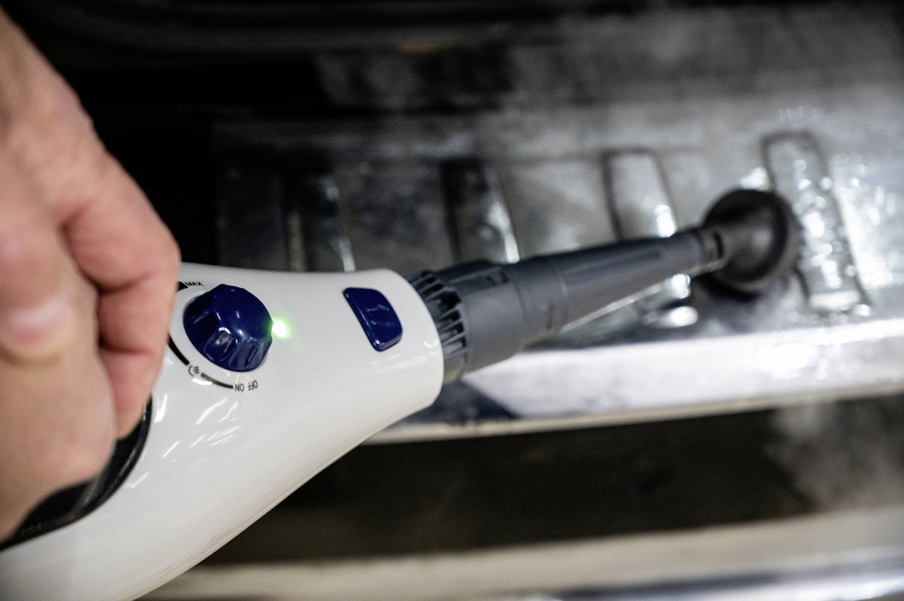 Dirt Devil Dampfreiniger DD7004 Weiß-Blau