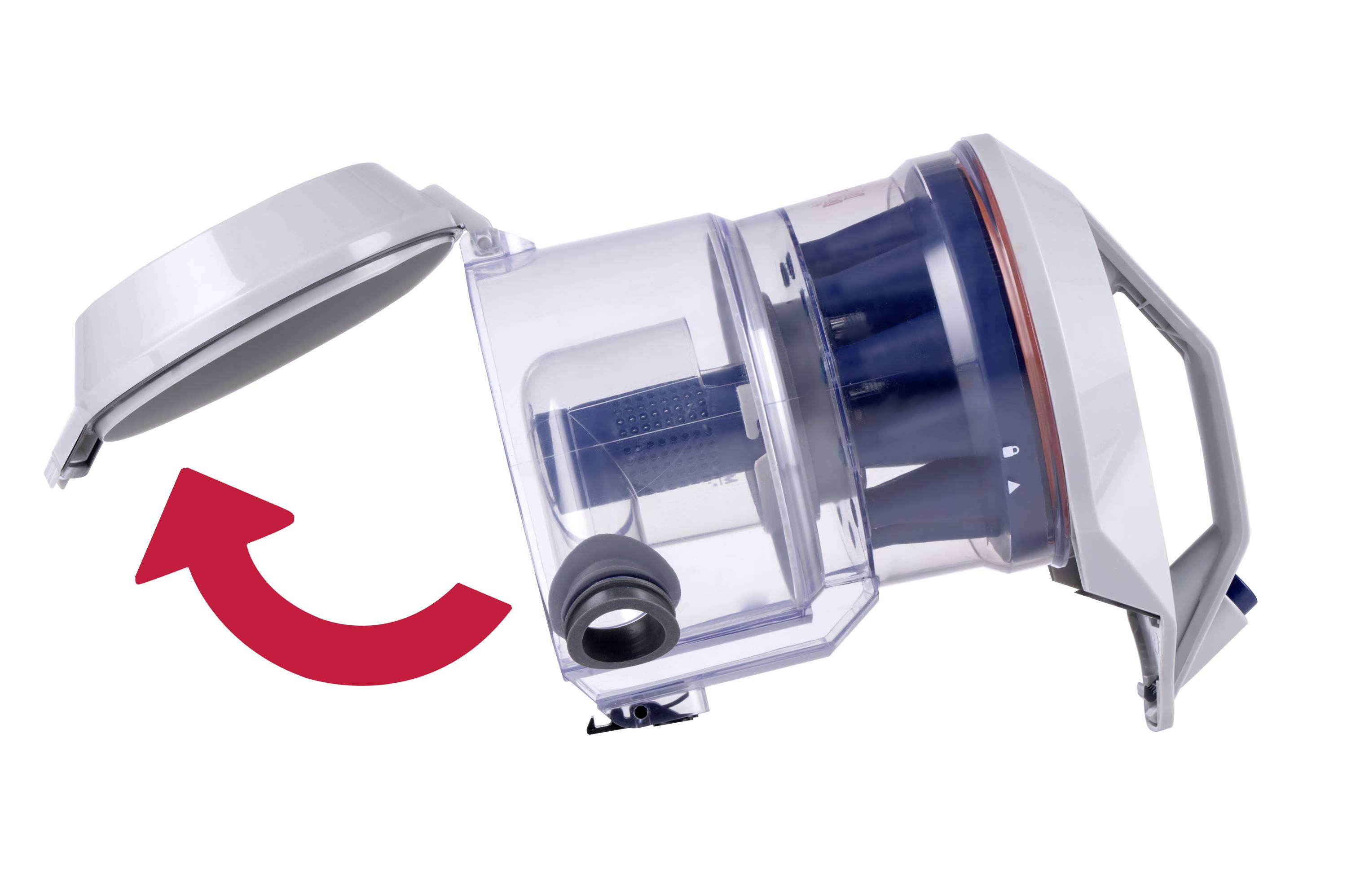 Dirt Devil Staubsauger Beutellos, Zyklon-Technik