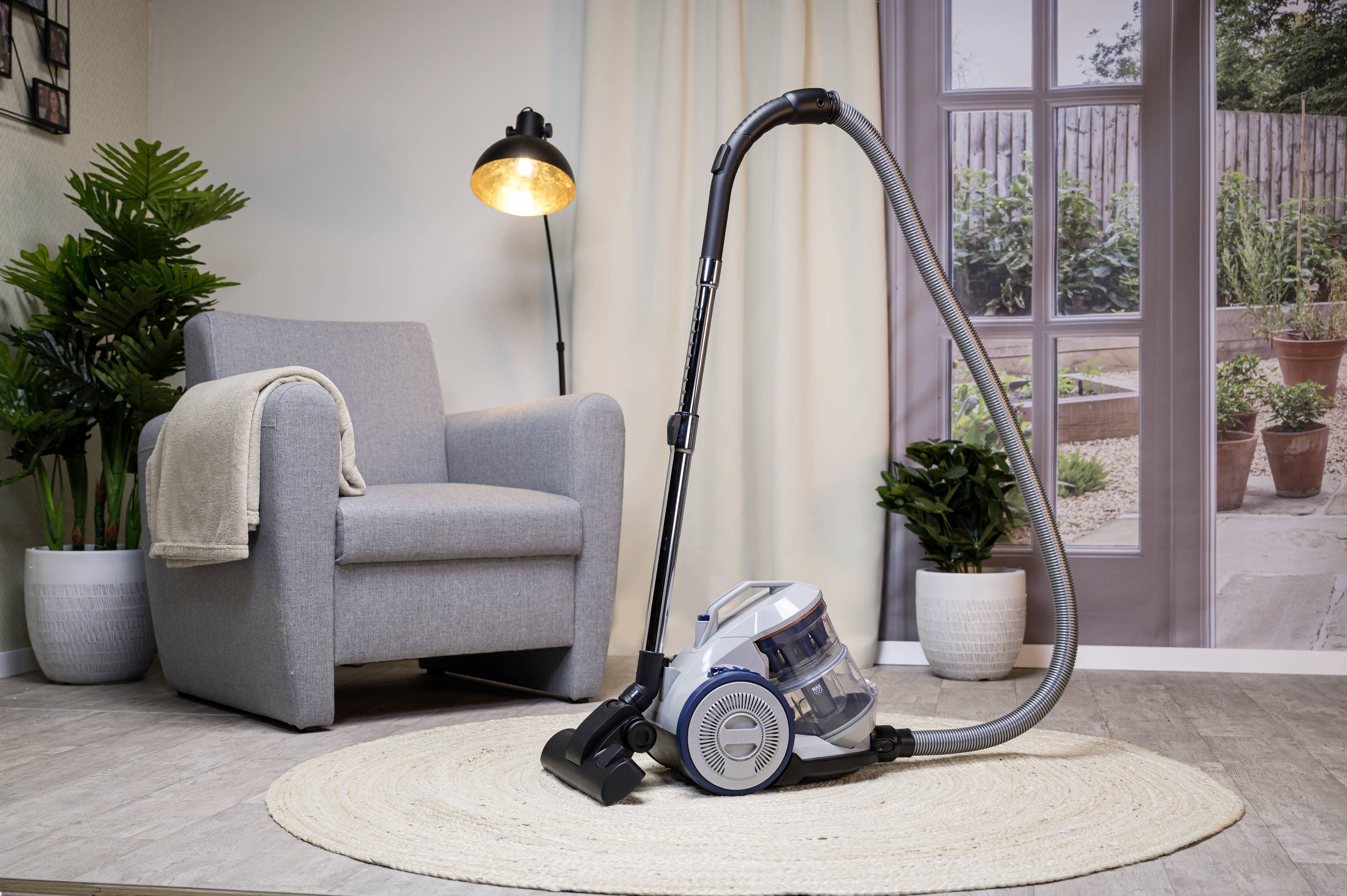 Dirt Devil Staubsauger Beutellos, Zyklon-Technik