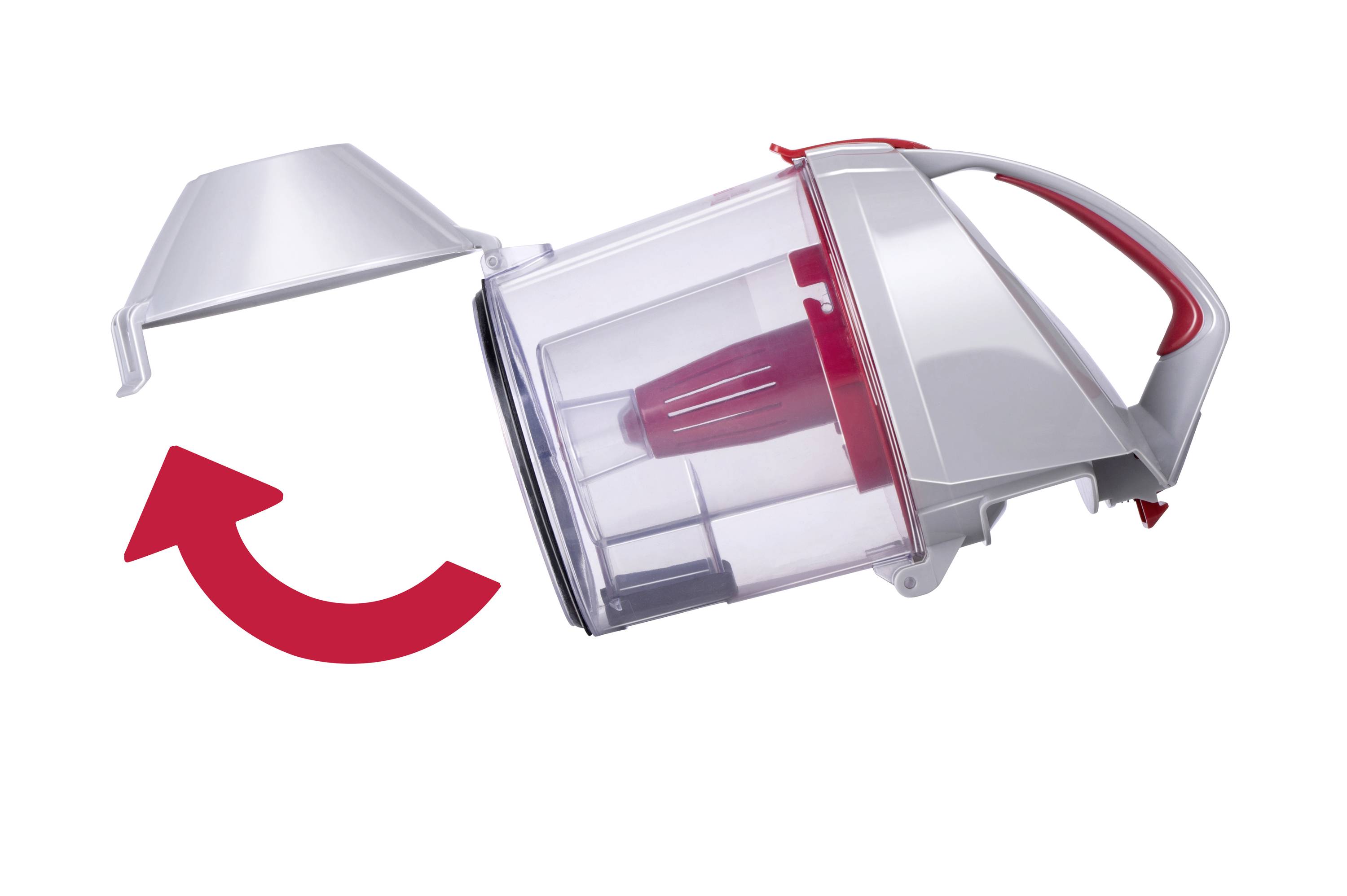 Dirt Devil Staubsauger Beutellos, Zyklon-Technik