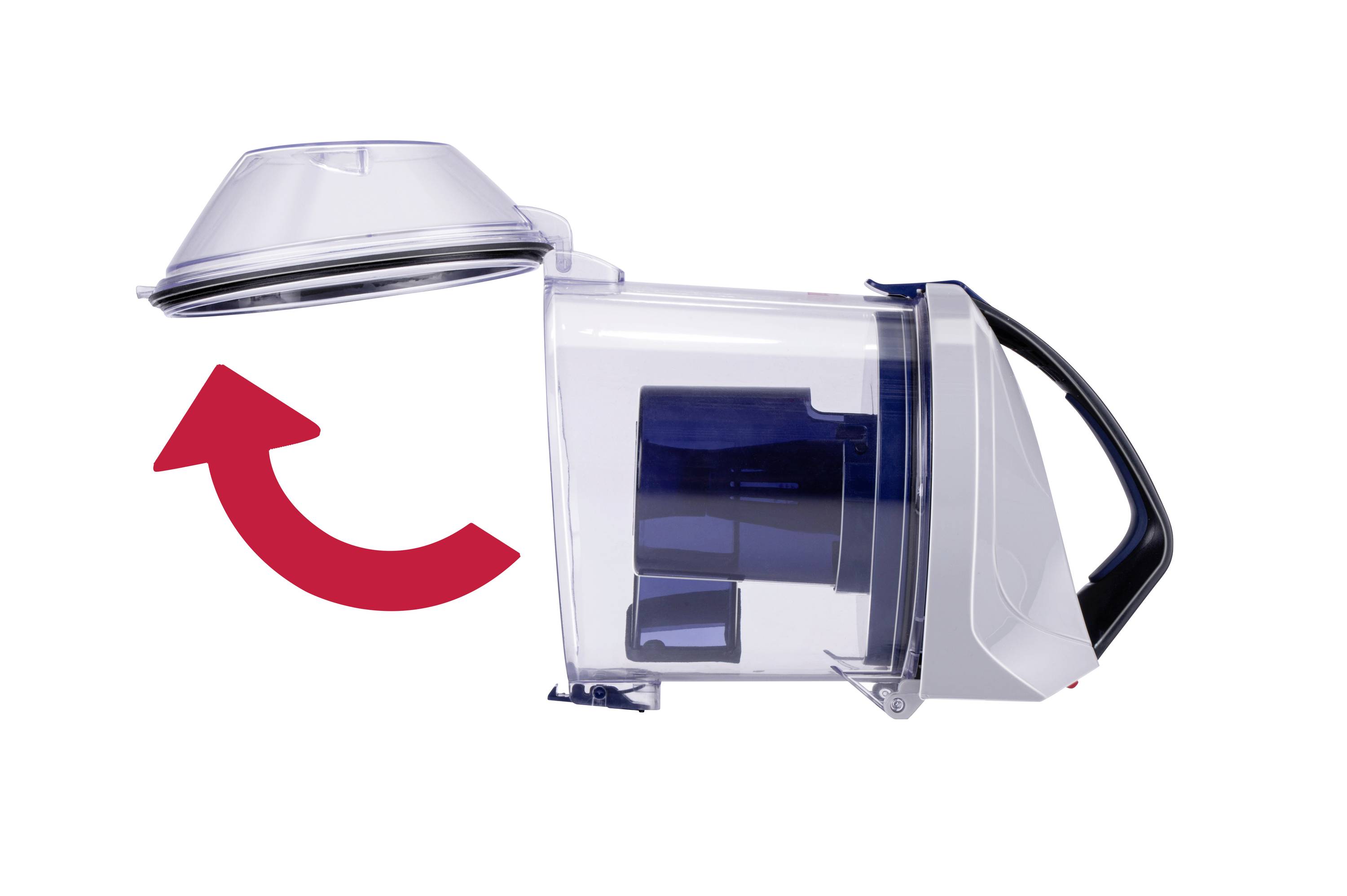 Dirt Devil Staubsauger Beutellos, Zyklon-Technik