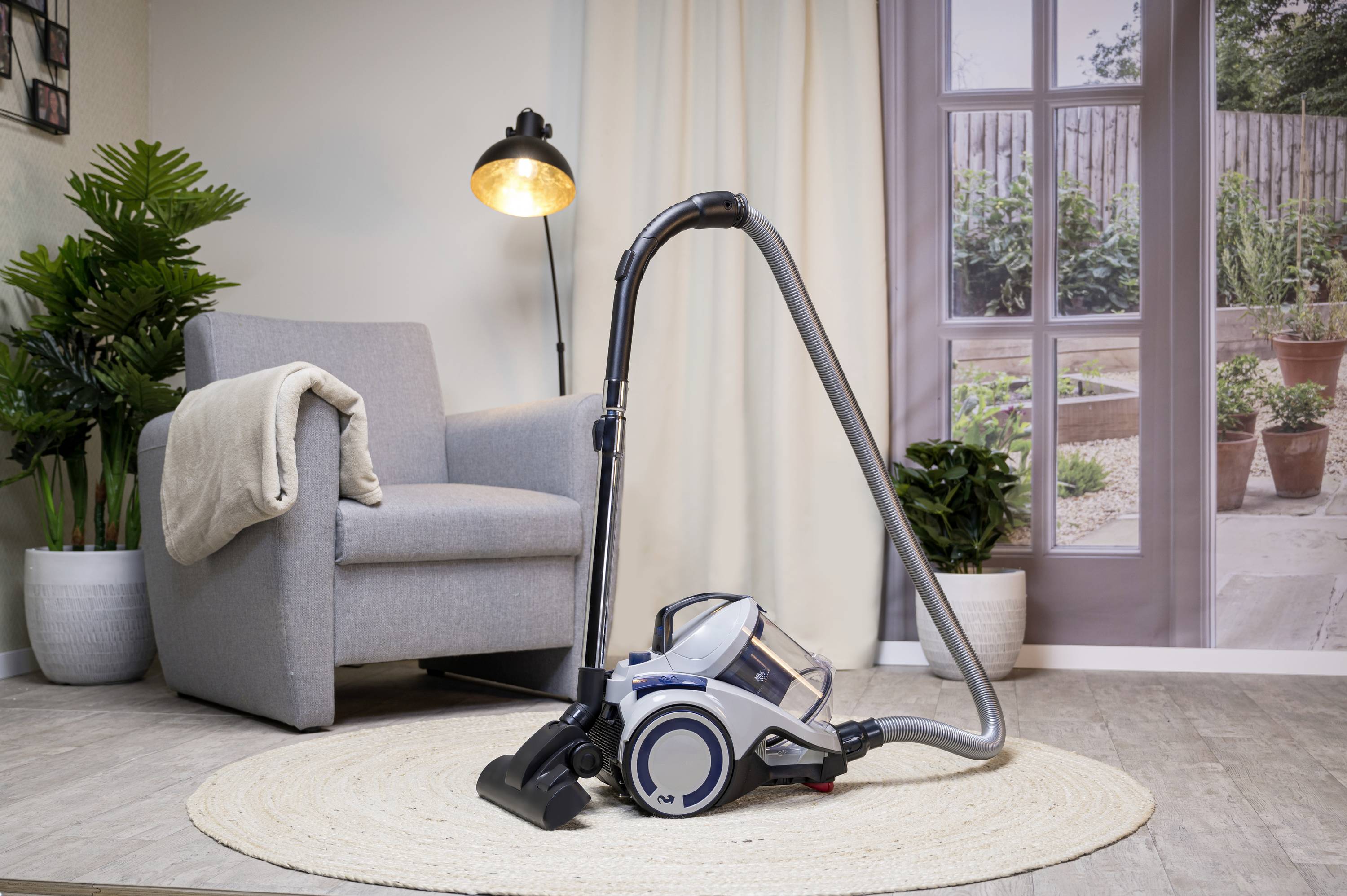 Dirt Devil Staubsauger Beutellos, Zyklon-Technik