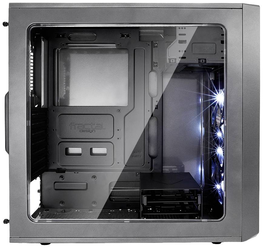 Fractal Design Focus G Midi-Tower PC-Gehäuse Schwarz, Grau