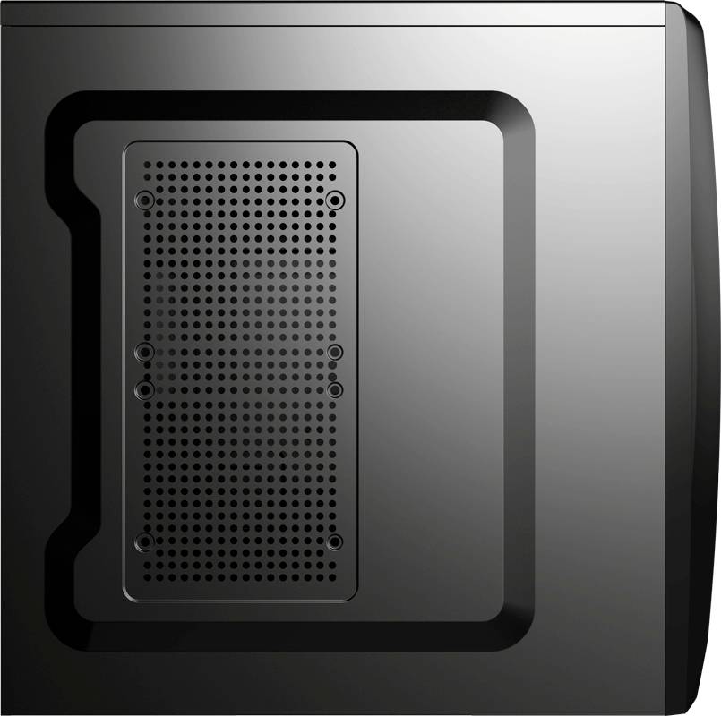 AeroCool CS‐1102 Midi-Tower PC-Gehäuse Schwarz