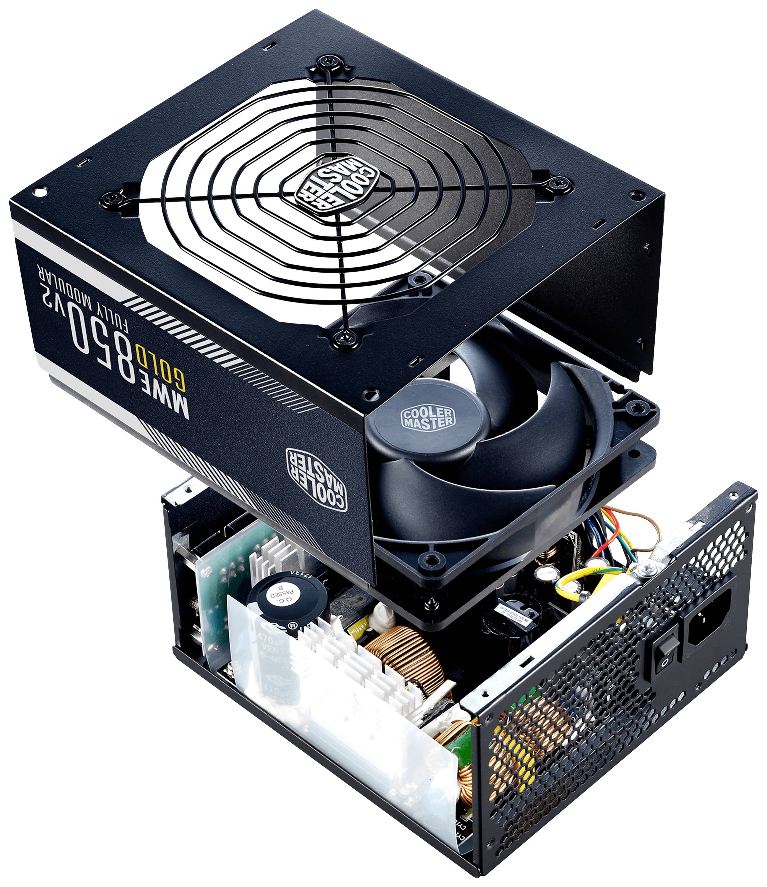 Cooler Master MWE Gold 850 - V2 Full Modular PC Netzteil 850 W 80PLUS® Gold