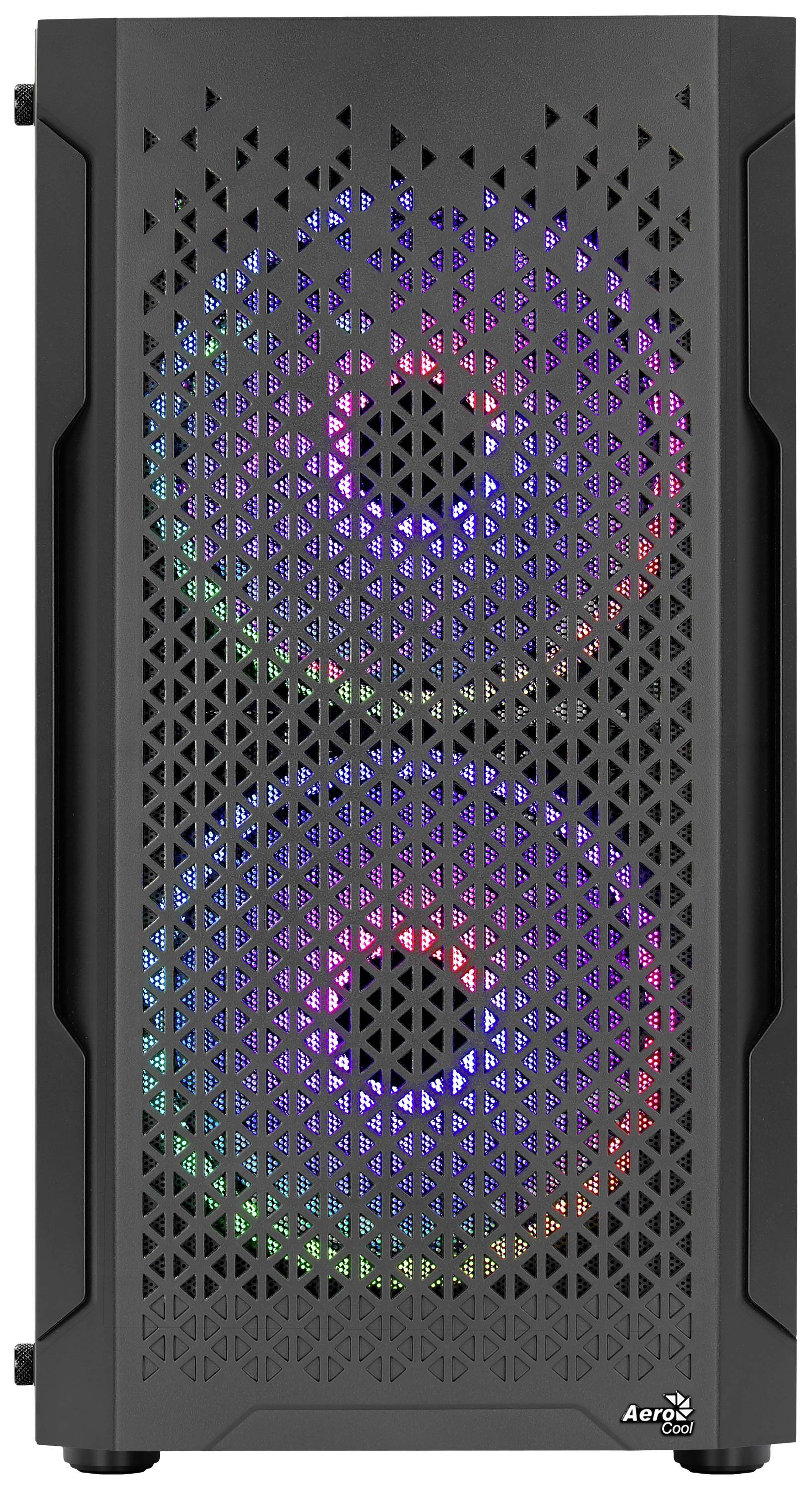 AeroCool Trinity Mini Mini-Tower PC-Gehäuse Schwarz