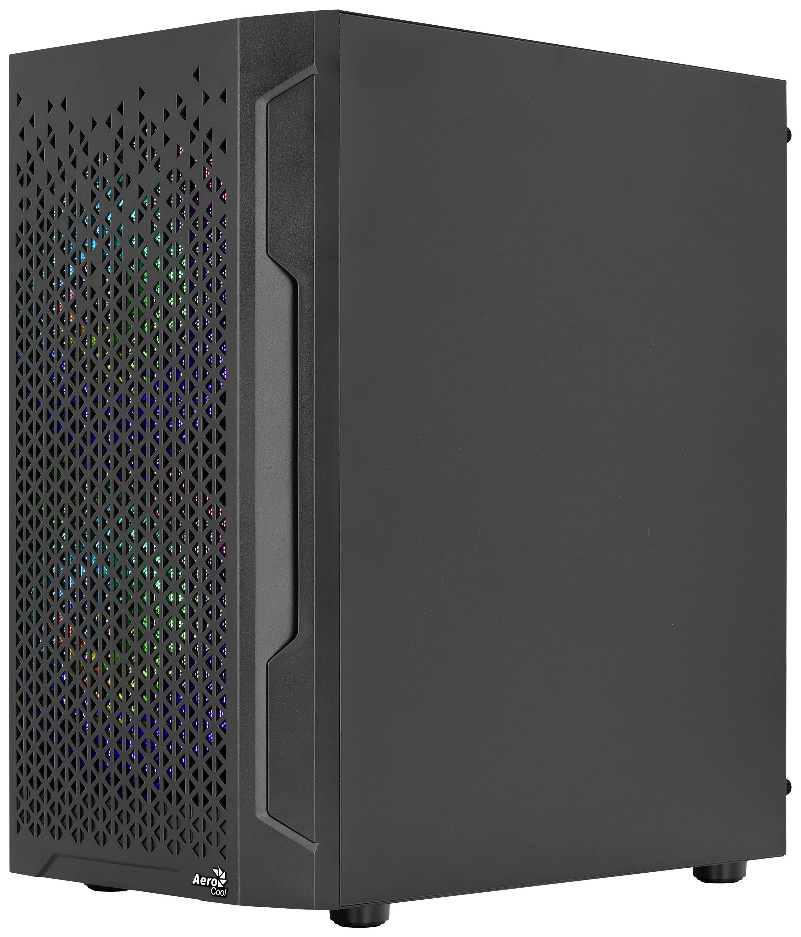 AeroCool Trinity Mini Mini-Tower PC-Gehäuse Schwarz