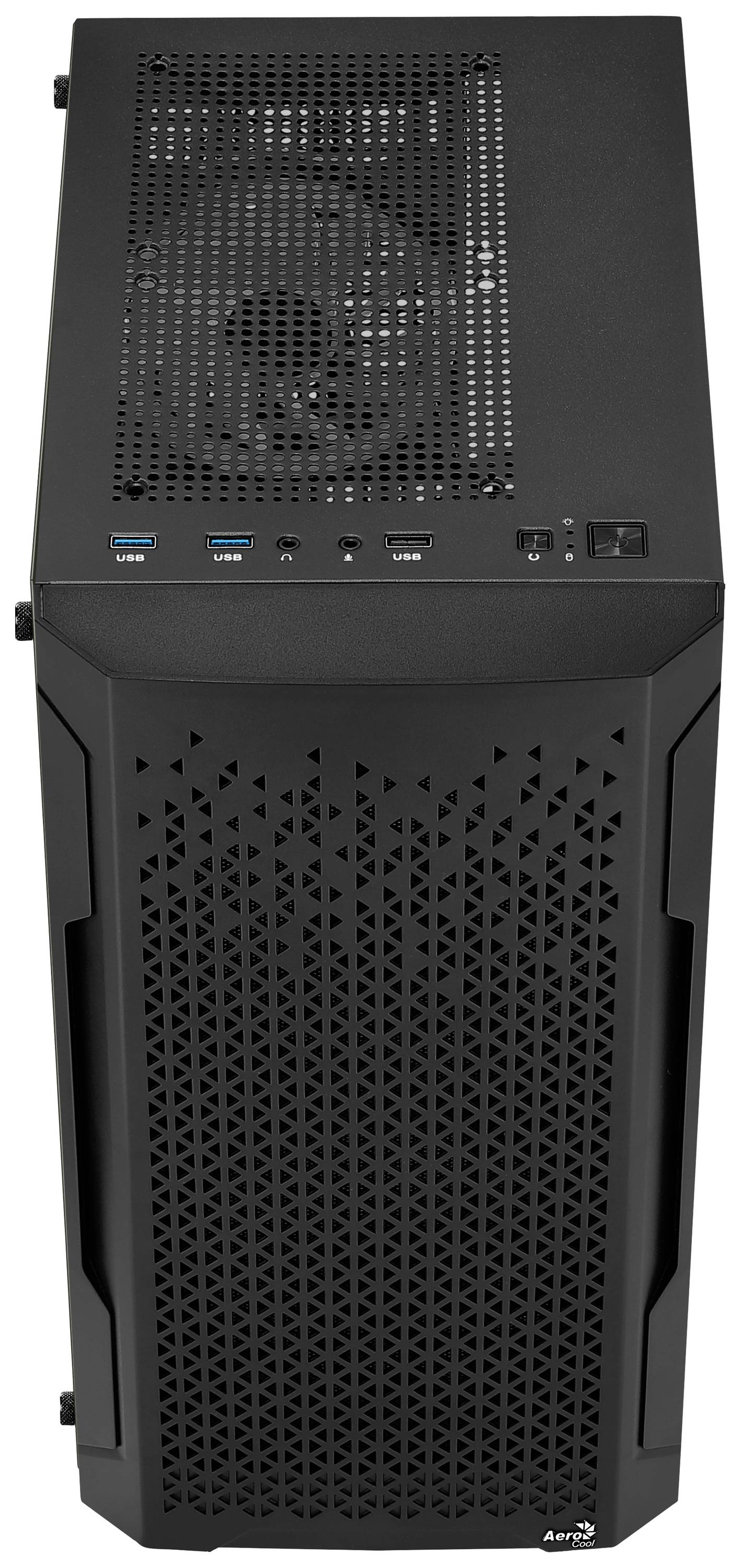 AeroCool Trinity Mini Mini-Tower PC-Gehäuse Schwarz
