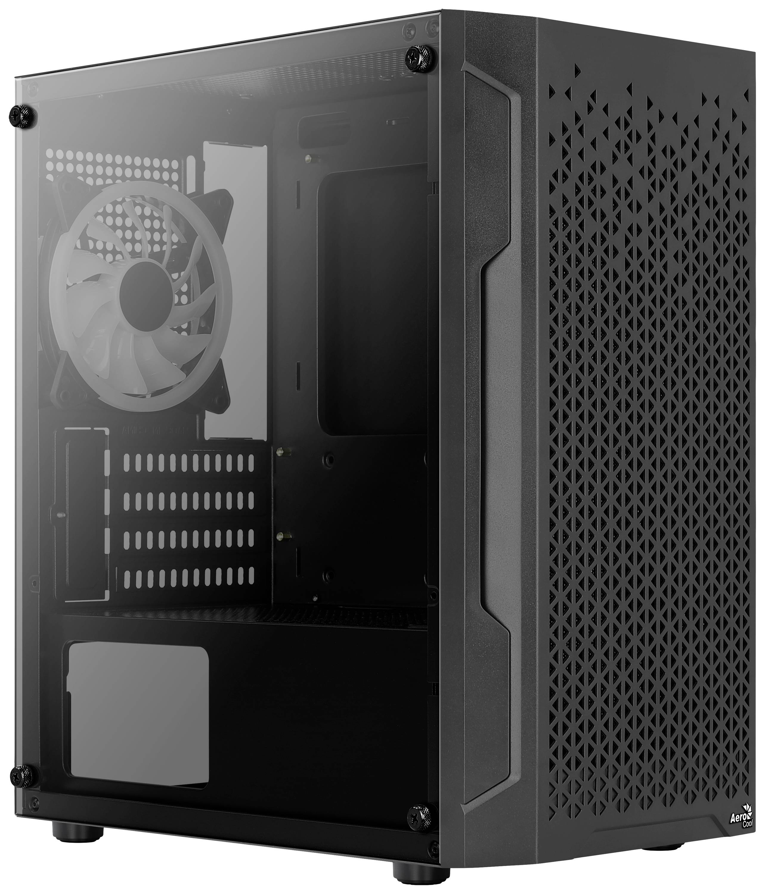 AeroCool Trinity Mini Mini-Tower PC-Gehäuse Schwarz