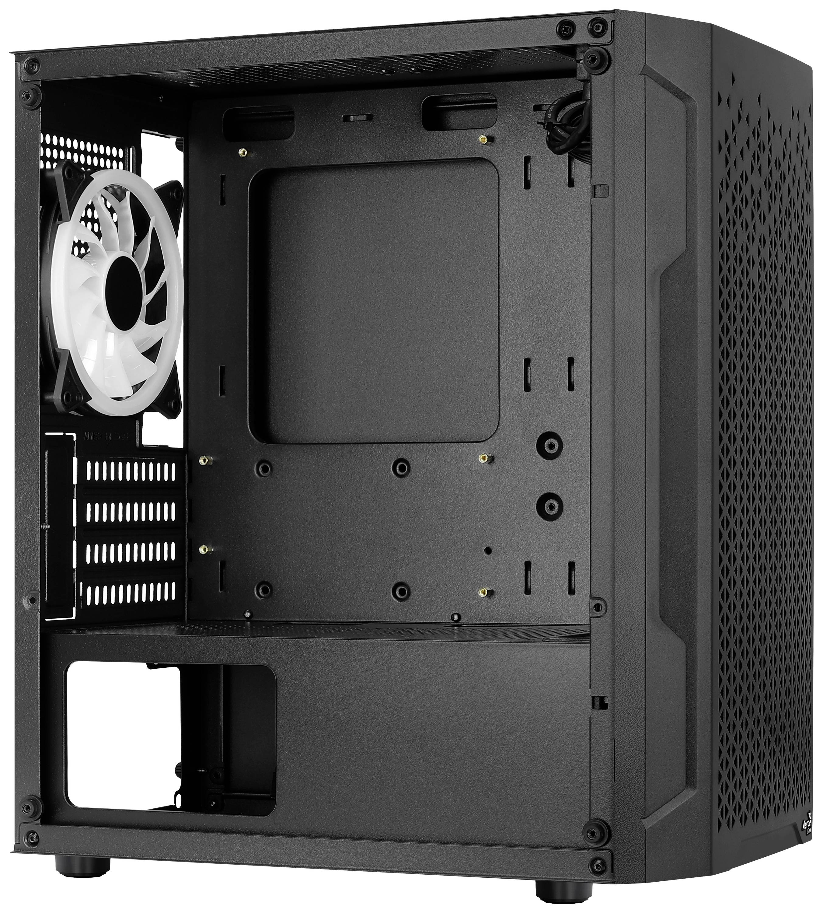 AeroCool Trinity Mini Mini-Tower PC-Gehäuse Schwarz