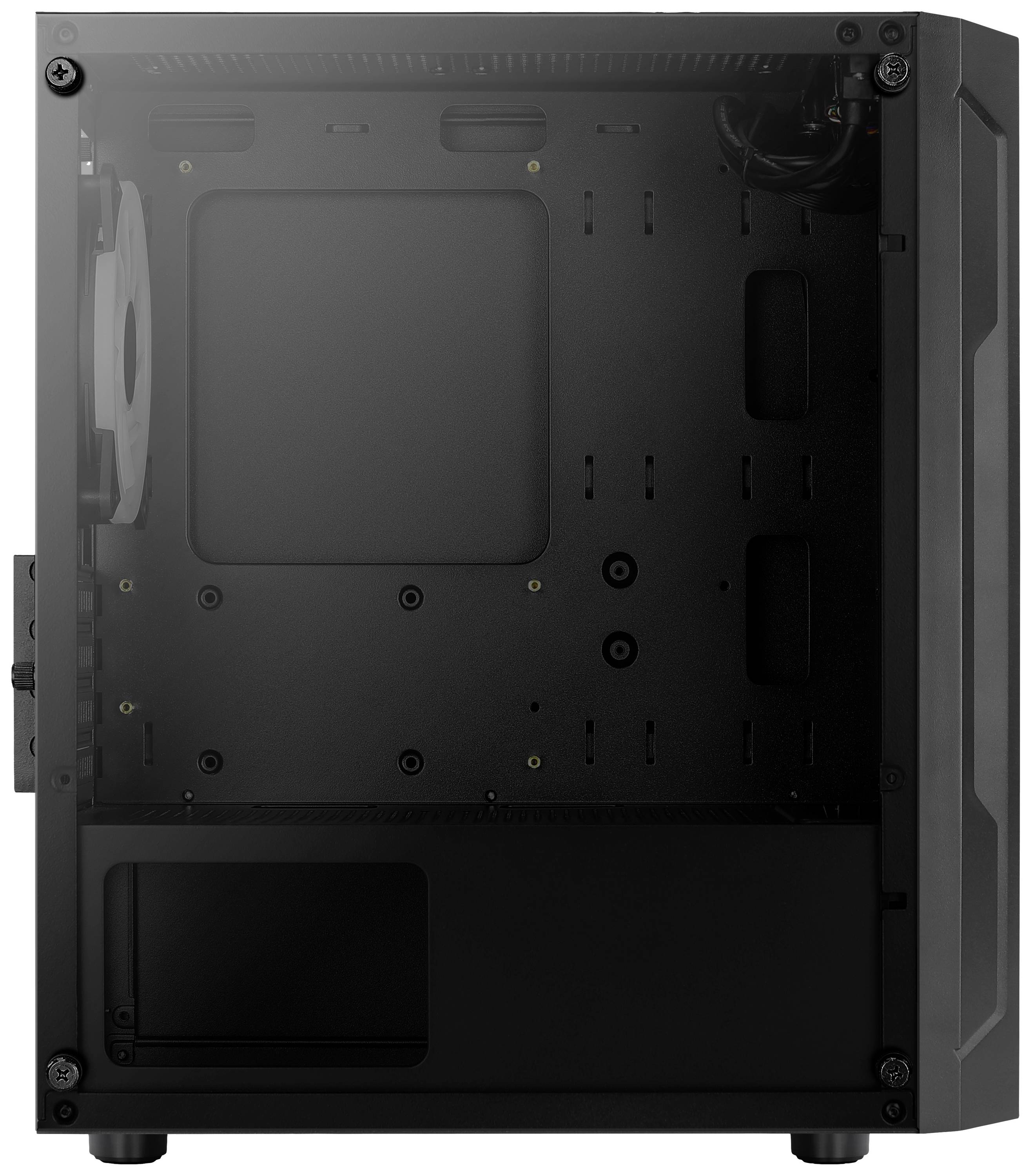 AeroCool Trinity Mini Mini-Tower PC-Gehäuse Schwarz