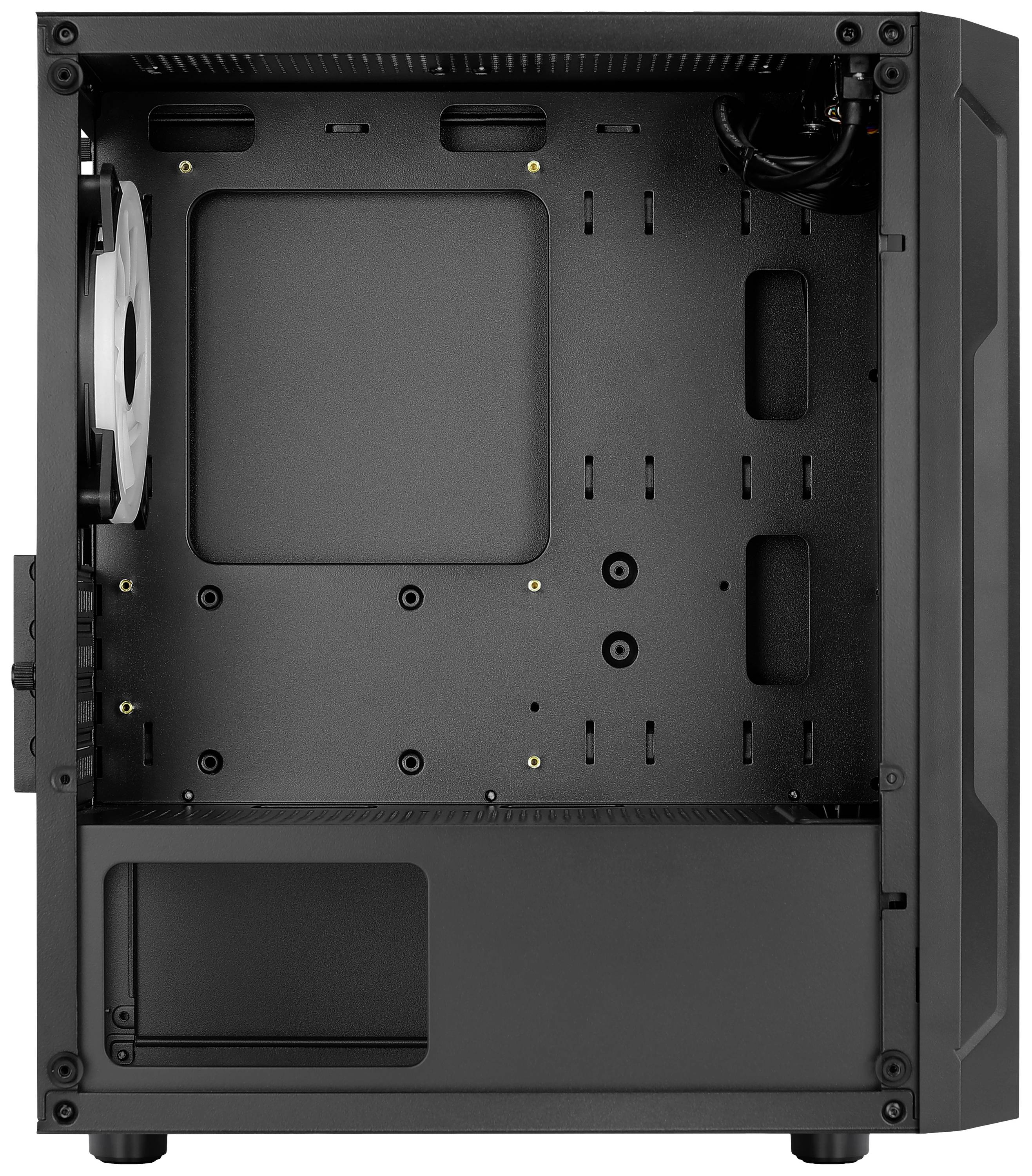 AeroCool Trinity Mini Mini-Tower PC-Gehäuse Schwarz
