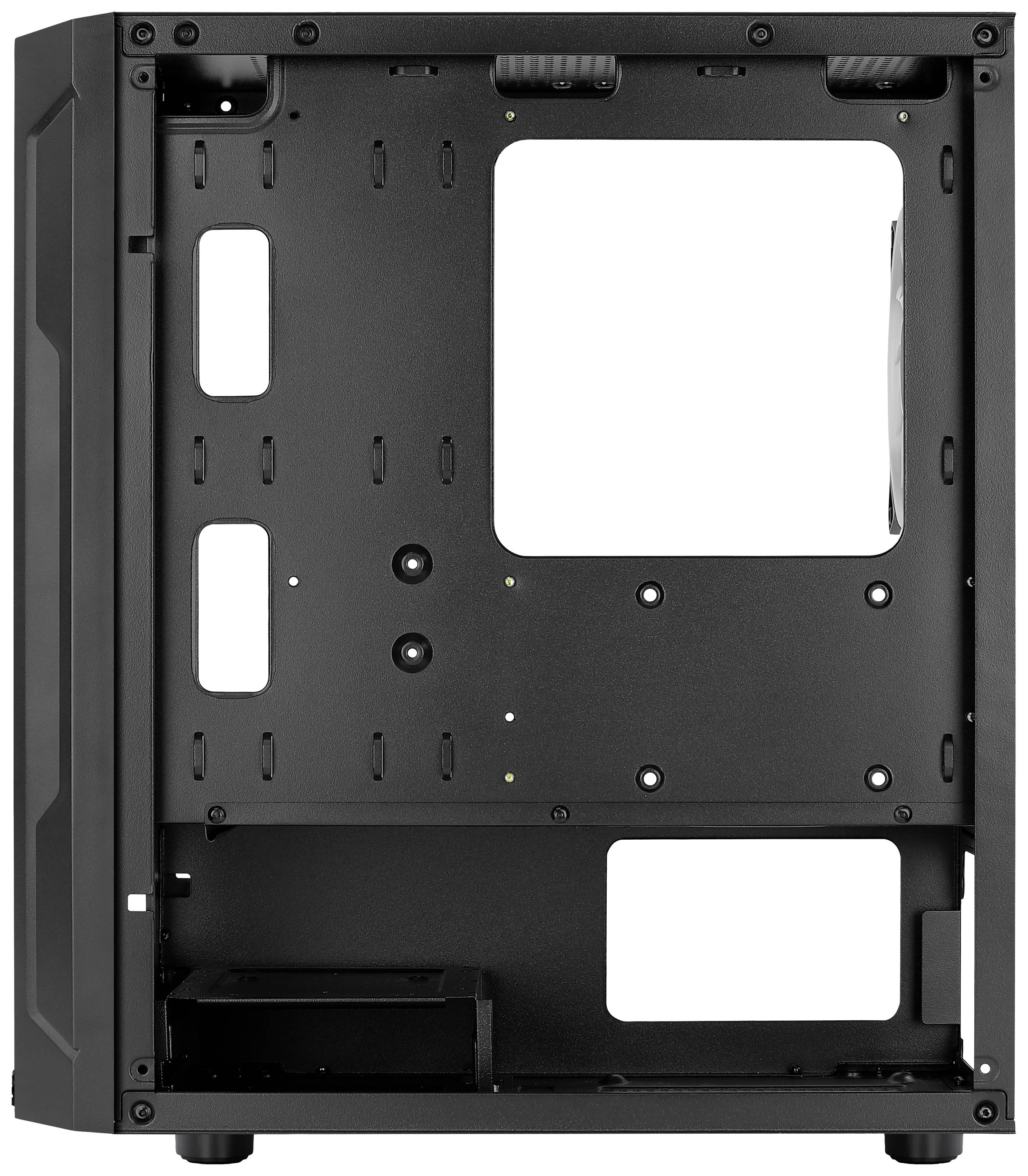 AeroCool Trinity Mini Mini-Tower PC-Gehäuse Schwarz