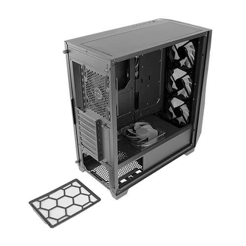 Antec DF700 Flux Midi-Tower PC-Gehäuse Schwarz