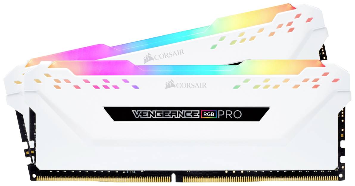 Corsair CMW32GX4M2E3200C16W PC-Arbeitsspeicher Kit DDR4 32GB 2 x 16GB 3200MHz CMW32GX4M2E3200C16W