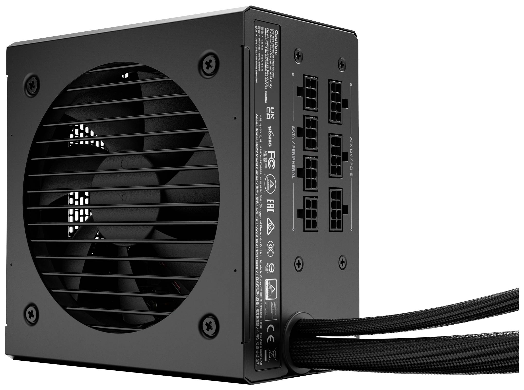 Fractal Design Anode PC Netzteil 550 W 80PLUS® Bronze