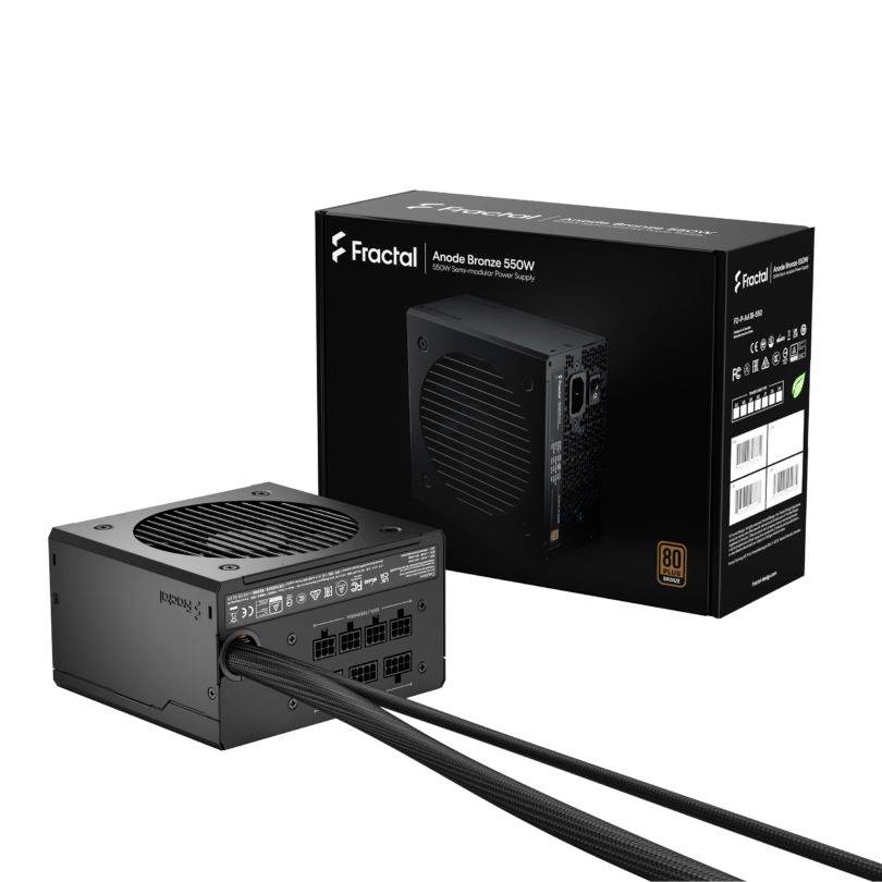 Fractal Design Anode PC Netzteil 550 W 80PLUS® Bronze