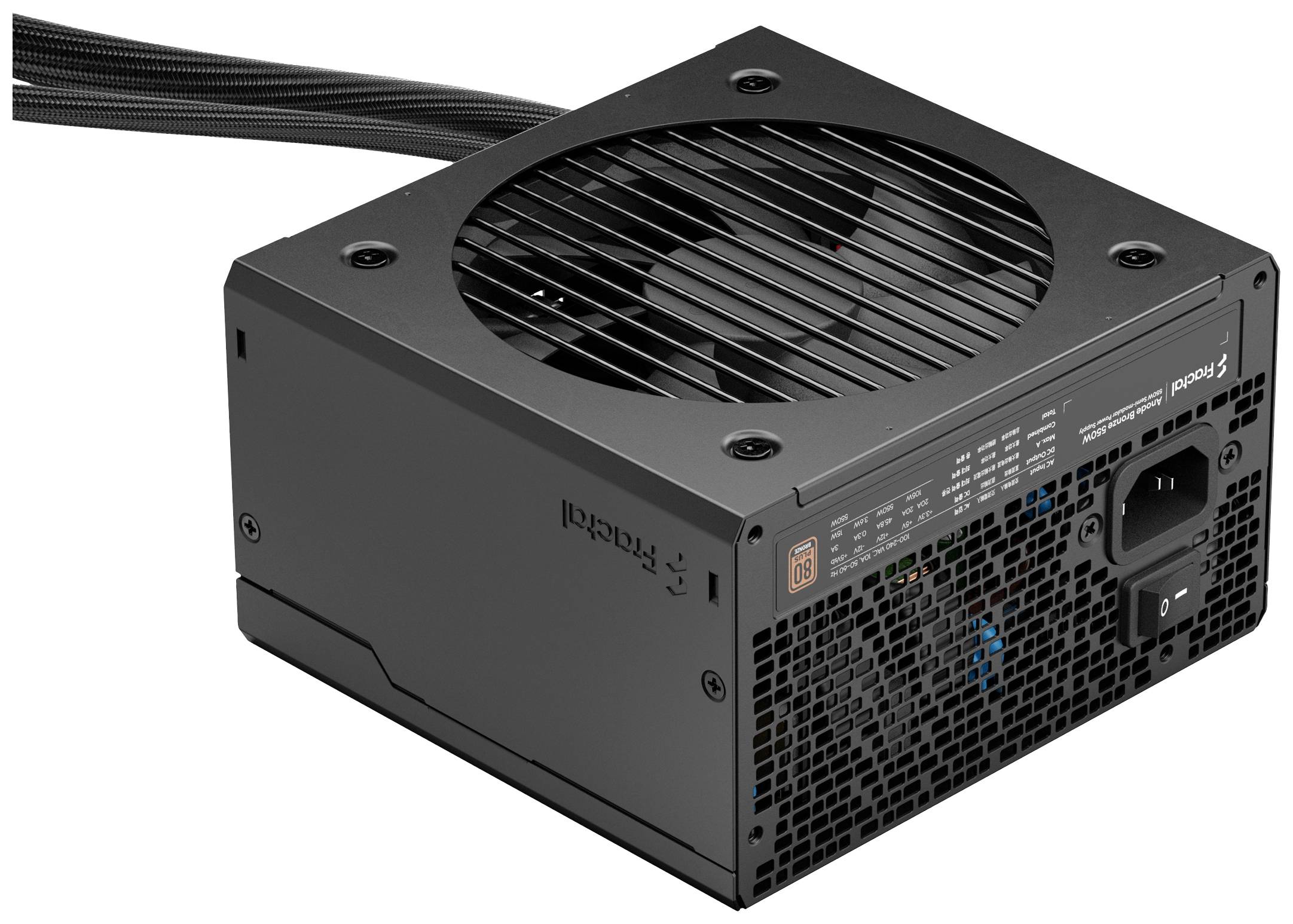 Fractal Design Anode PC Netzteil 550 W 80PLUS® Bronze