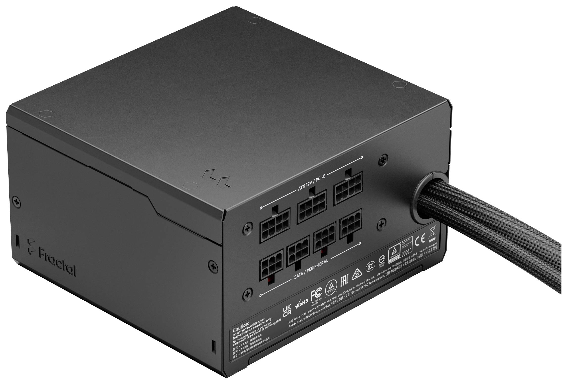 Fractal Design Anode PC Netzteil 550 W 80PLUS® Bronze