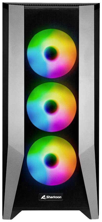 Sharkoon TG7M RGB PC-Gehäuse Schwarz