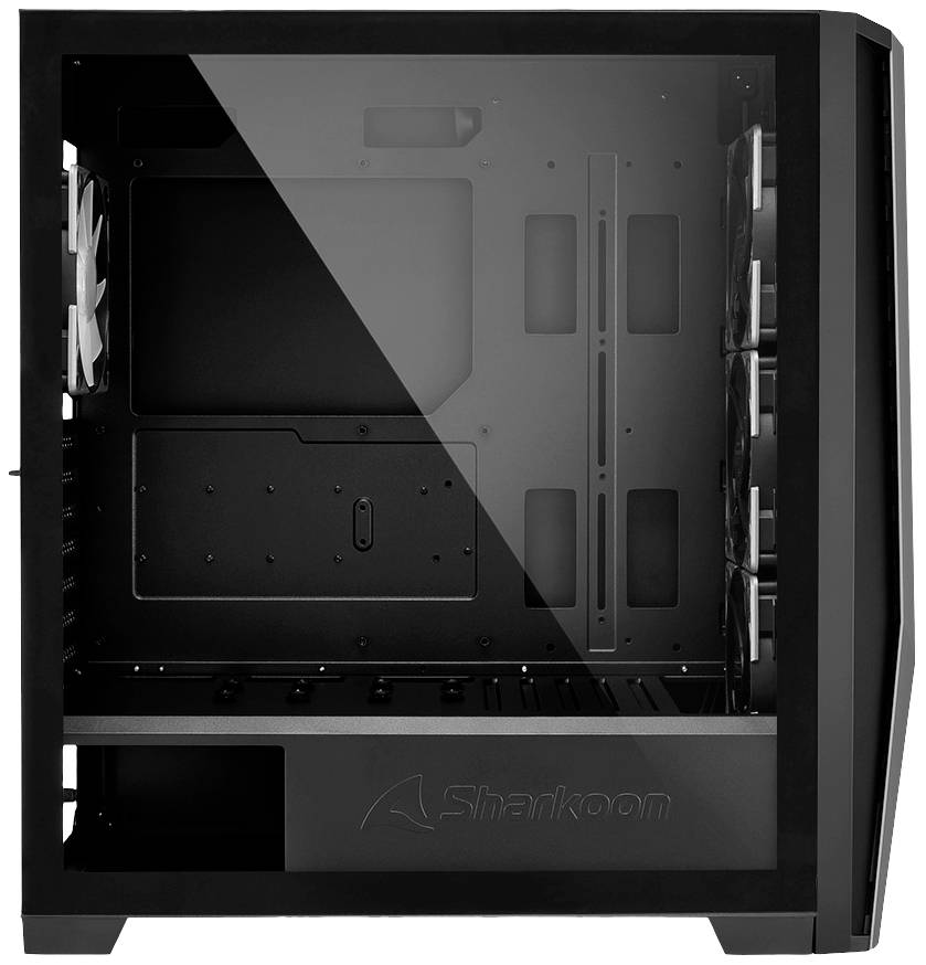 Sharkoon TG7M RGB PC-Gehäuse Schwarz