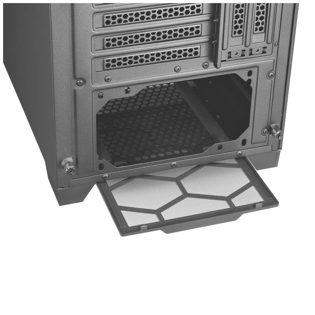 Sharkoon TG7M RGB PC-Gehäuse Schwarz