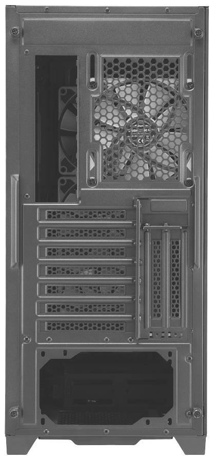 Sharkoon TG7M RGB PC-Gehäuse Schwarz