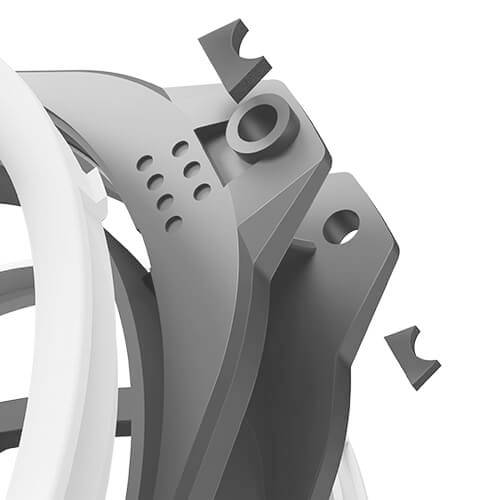 Antec Prizm X 120 ARGB 3+C PC-Gehäuse-Lüfter Schwarz (B x H x T) 120 x 120 x 25mm