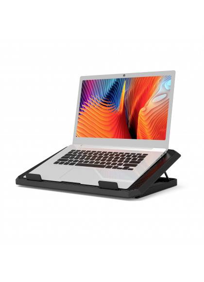 PORT Designs 901099 Notebook-Ständer mit Kühlfunktion