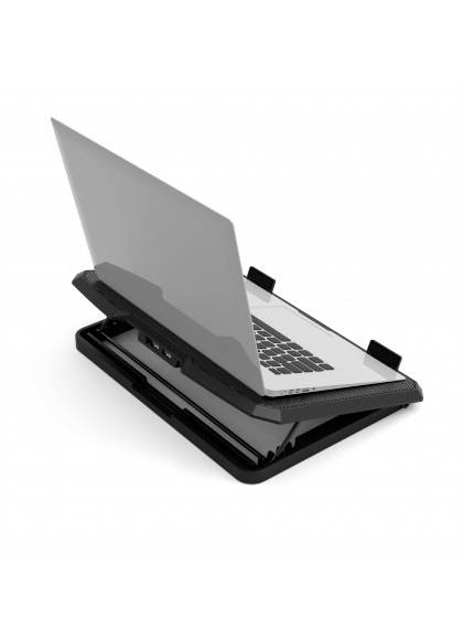 PORT Designs 901099 Notebook-Ständer mit Kühlfunktion