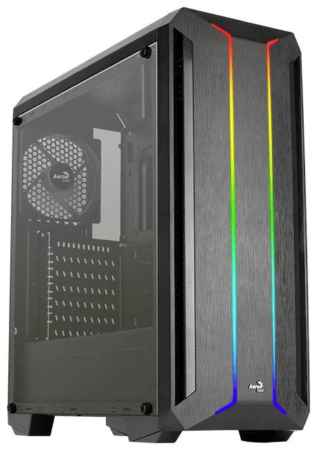AeroCool Skyline ARGB Midi-Tower PC-Gehäuse Schwarz