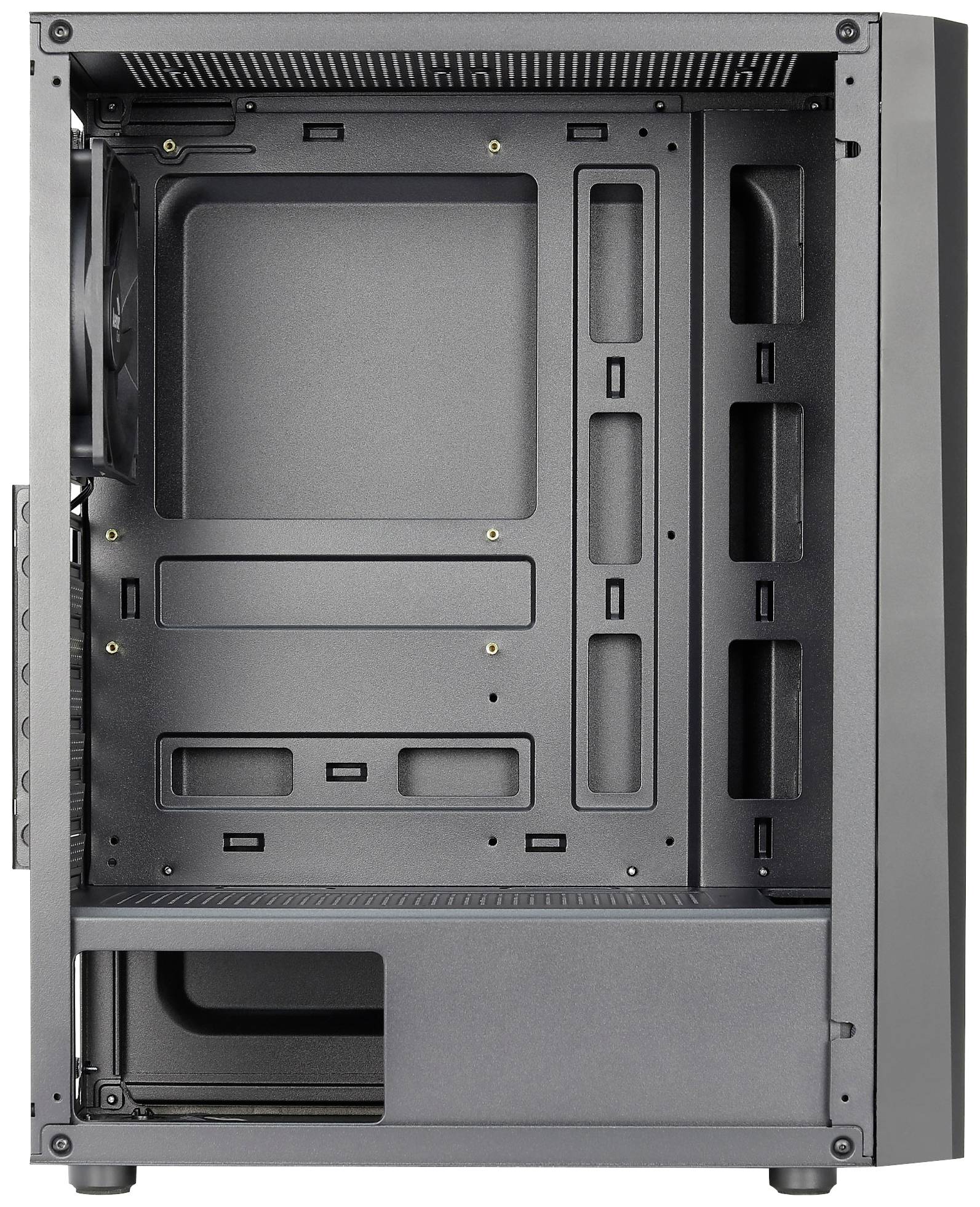 AeroCool Delta Midi-Tower PC-Gehäuse Schwarz
