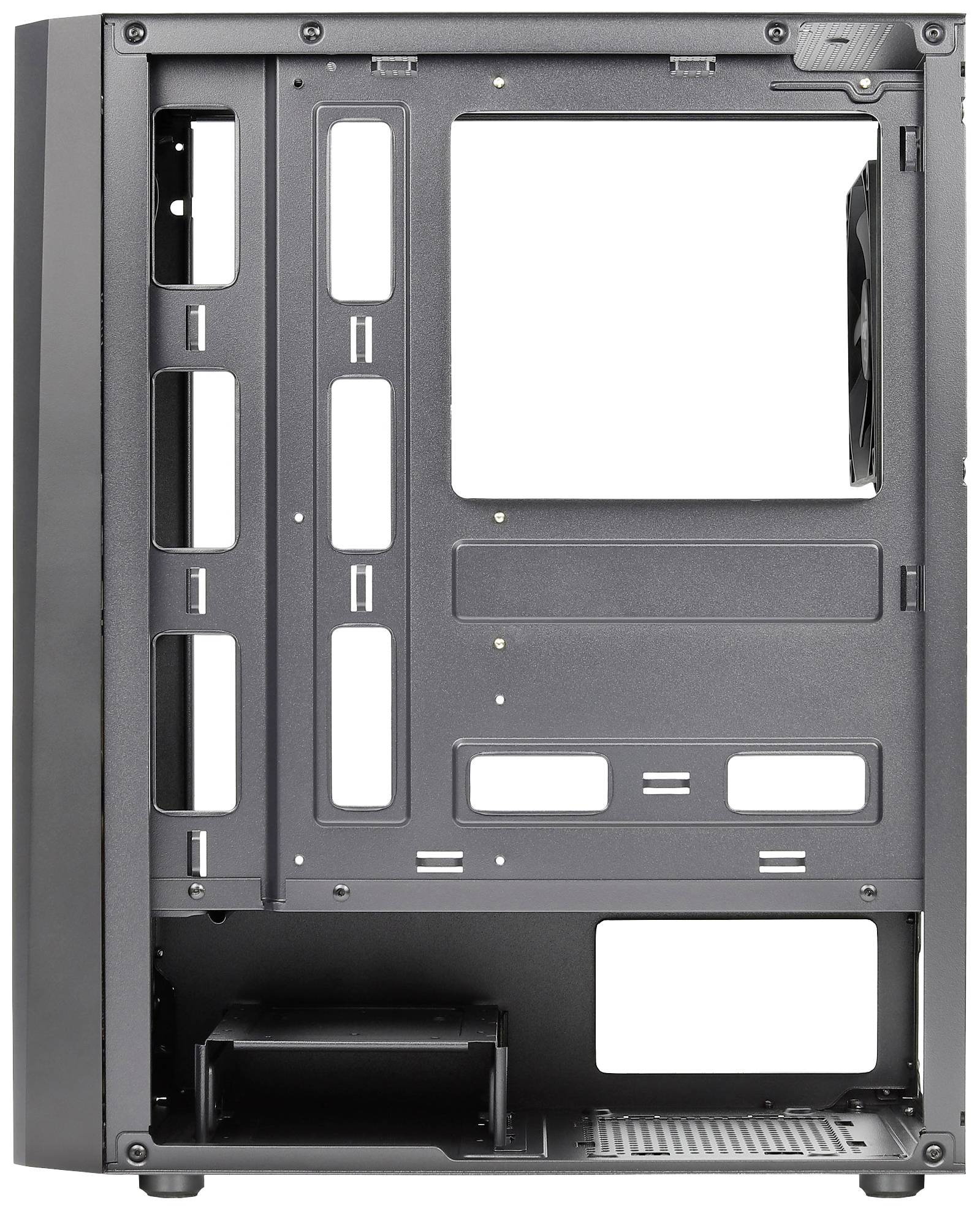 AeroCool Delta Midi-Tower PC-Gehäuse Schwarz