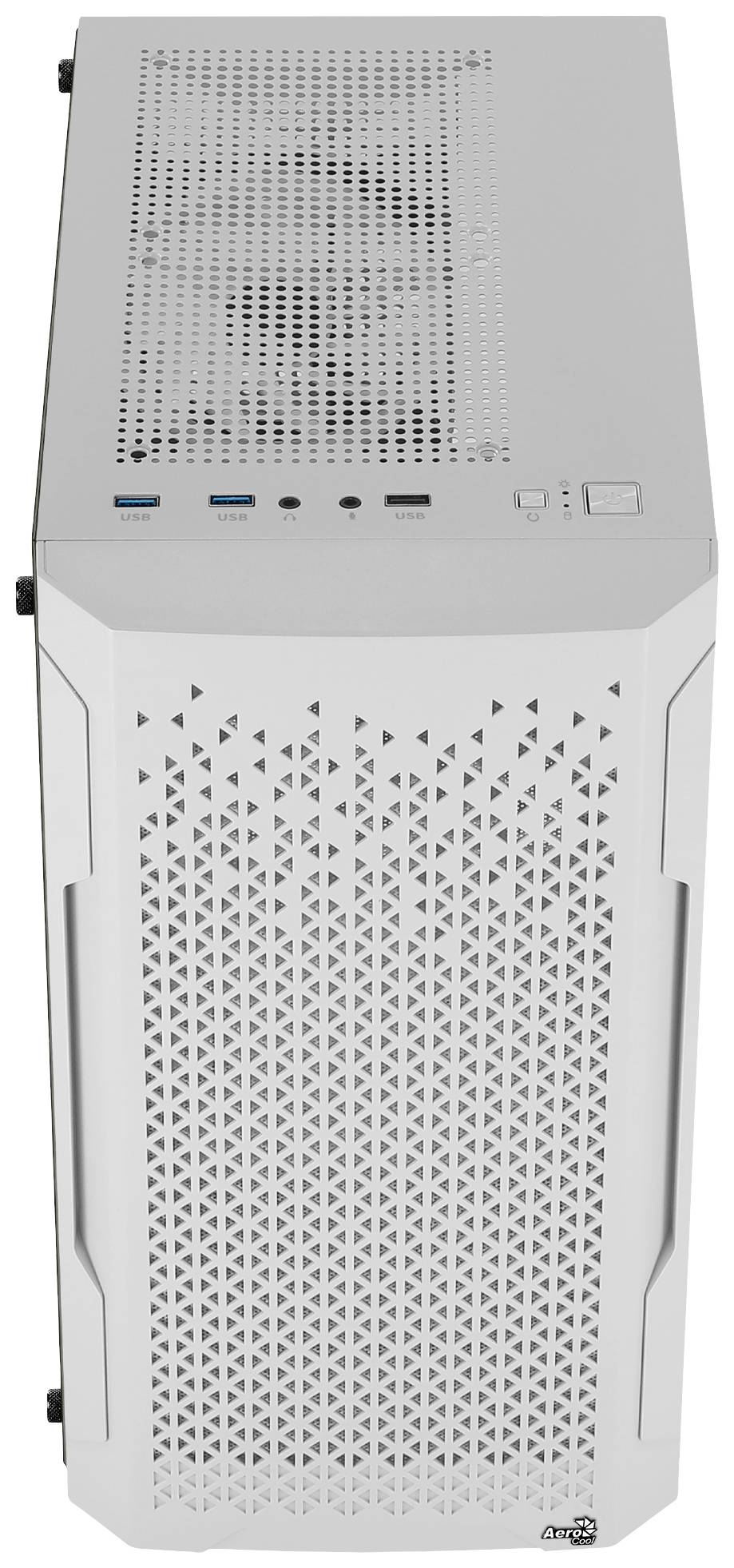 AeroCool Trinity Mini Mini-Tower PC-Gehäuse Weiß