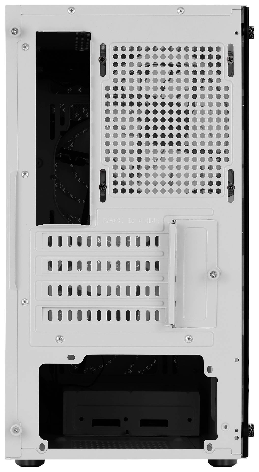 AeroCool Trinity Mini Mini-Tower PC-Gehäuse Weiß