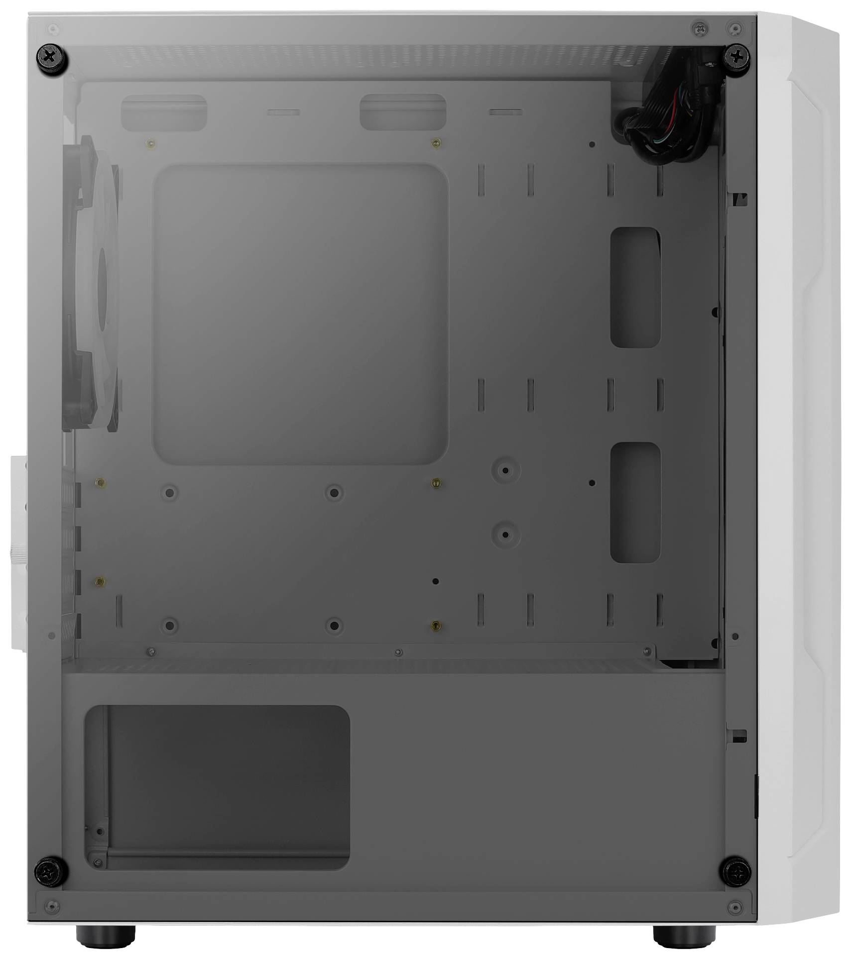 AeroCool Trinity Mini Mini-Tower PC-Gehäuse Weiß