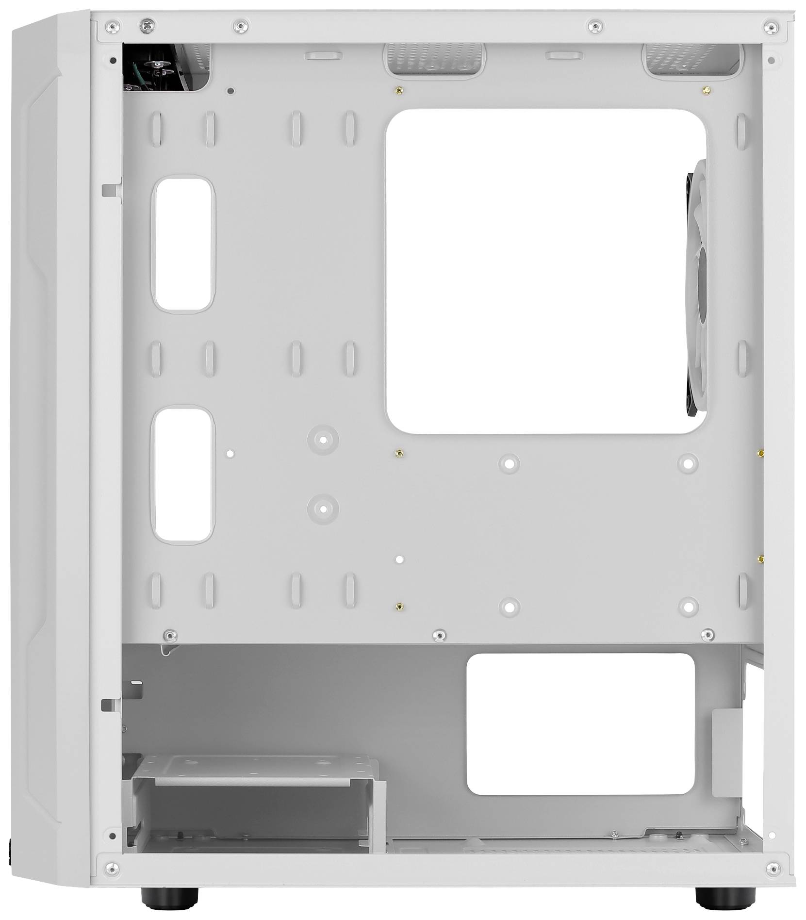 AeroCool Trinity Mini Mini-Tower PC-Gehäuse Weiß