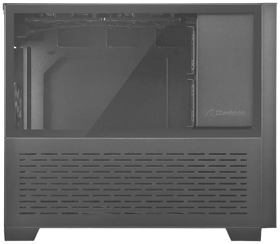 Sharkoon MS-Z1000 Micro-Tower PC-Gehäuse Schwarz