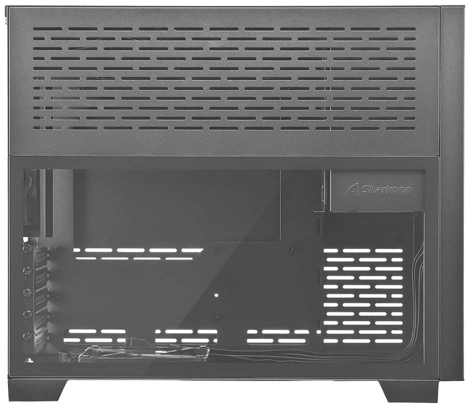 Sharkoon MS-Z1000 Micro-Tower PC-Gehäuse Schwarz