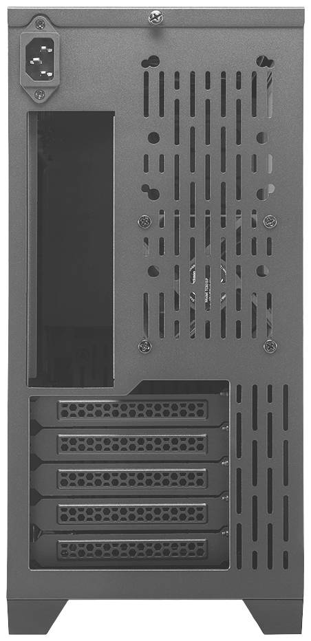 Sharkoon MS-Z1000 Micro-Tower PC-Gehäuse Schwarz