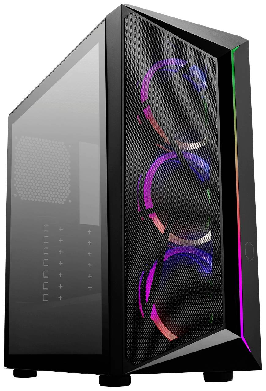 Cooler Master CMP 510 Midi-Tower PC-Gehäuse Schwarz