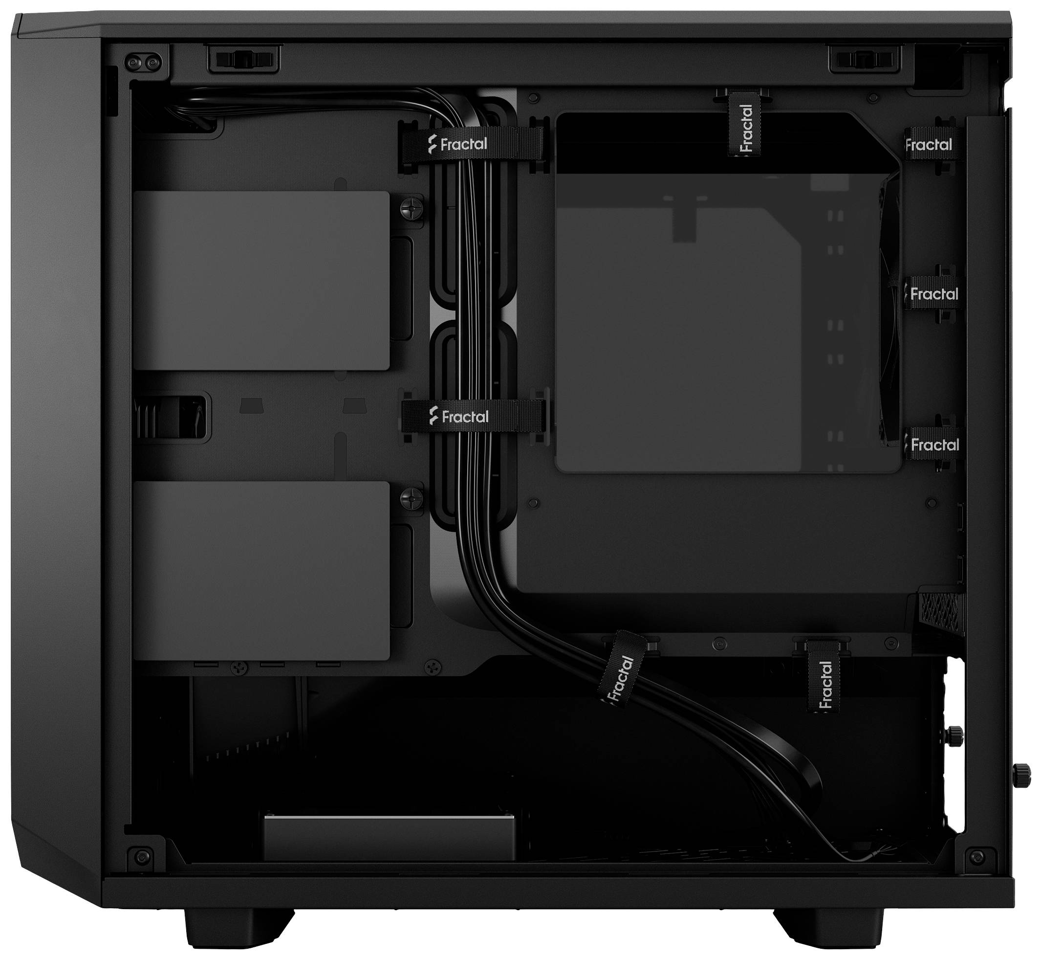 Fractal Design Meshify 2 Nano PC-Gehäuse Schwarz