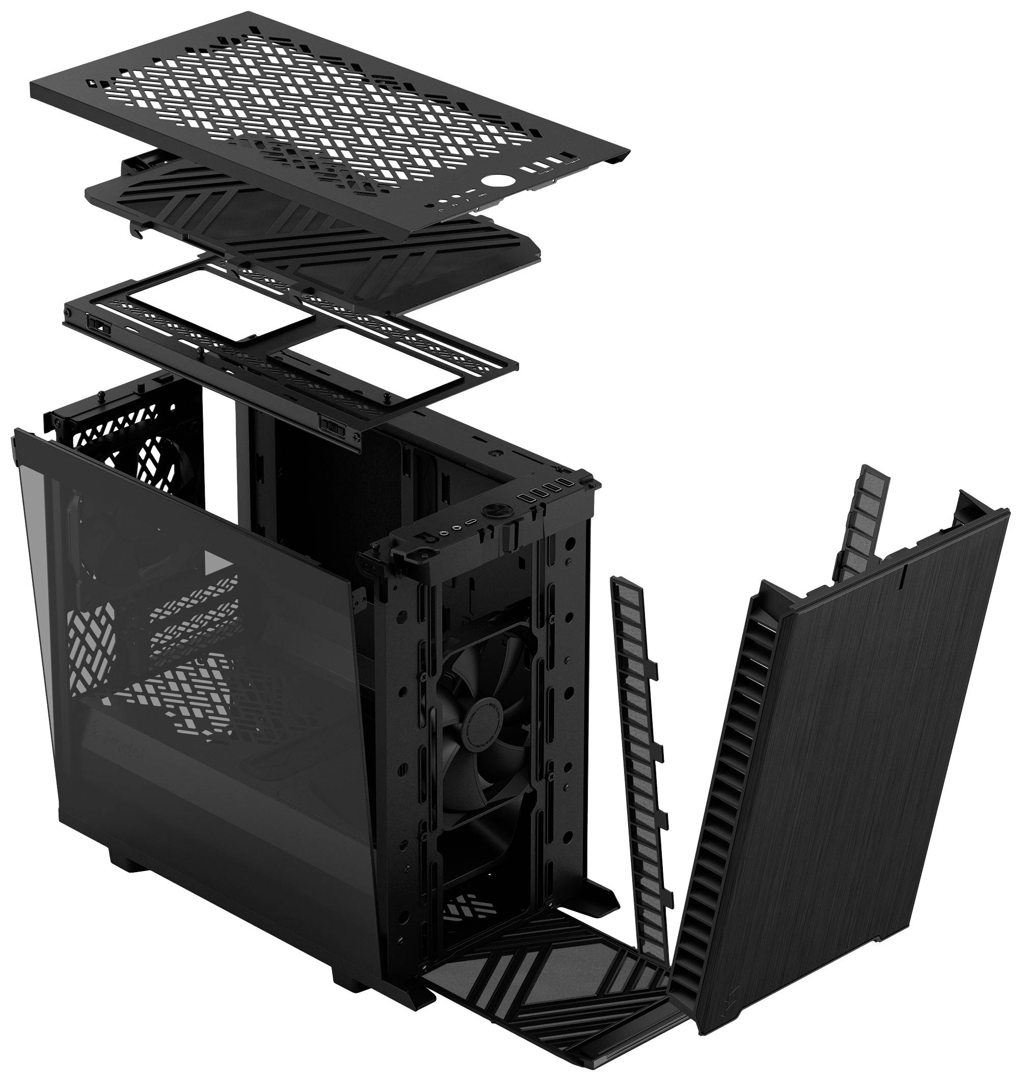 Fractal Design Define 7 Nano PC-Gehäuse Schwarz
