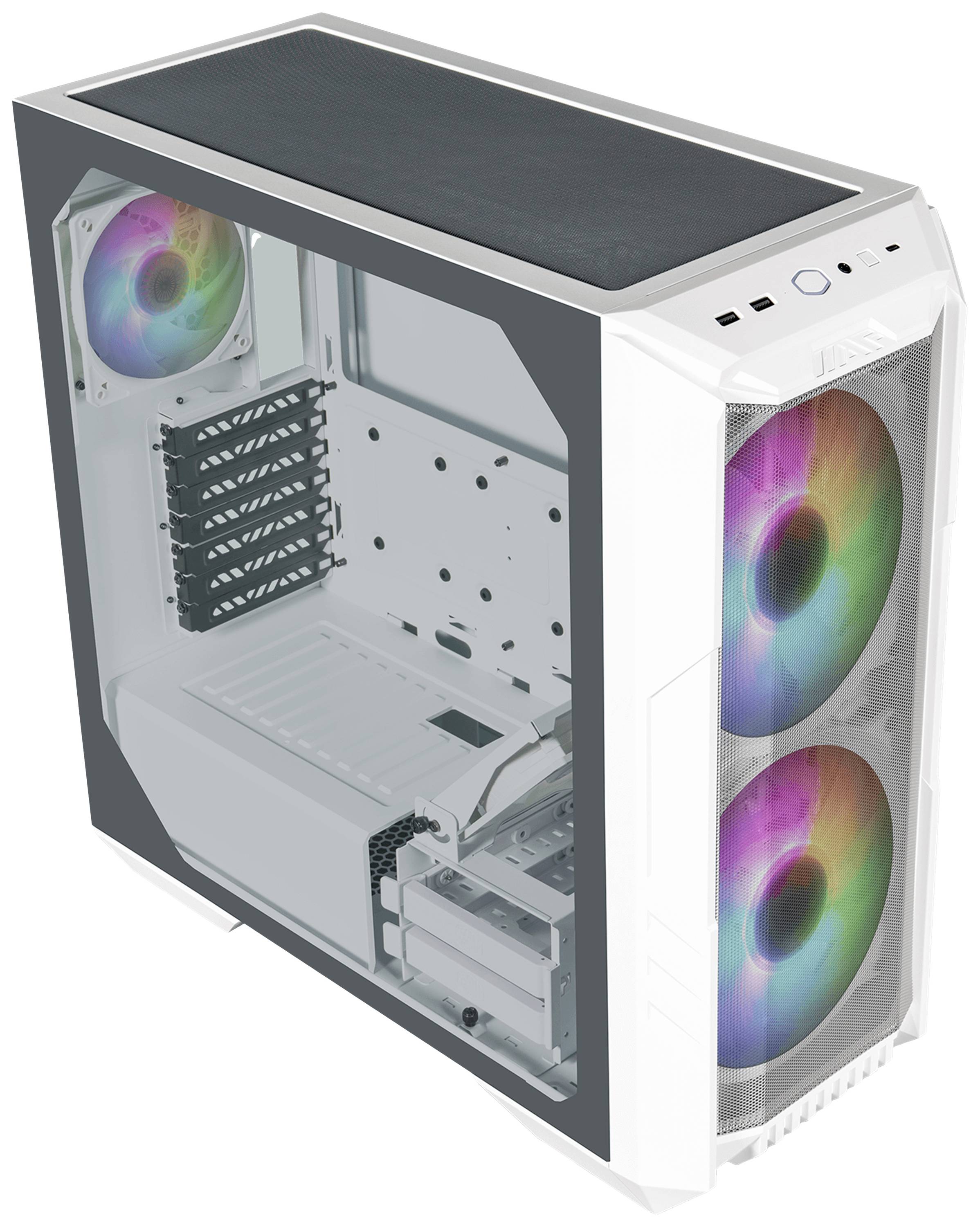 Cooler Master HAF 500 Midi-Tower PC-Gehäuse Weiß