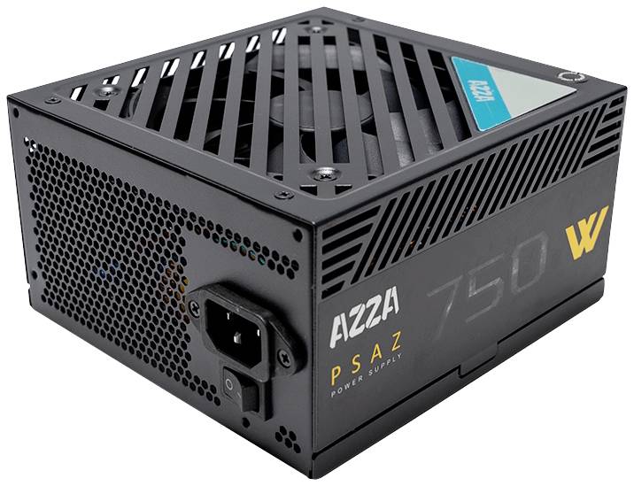 AZZA Netzteil 750W ATX 80 Plus Bronze 120mm Schwarz Multimedia-Technik Netzteile PC