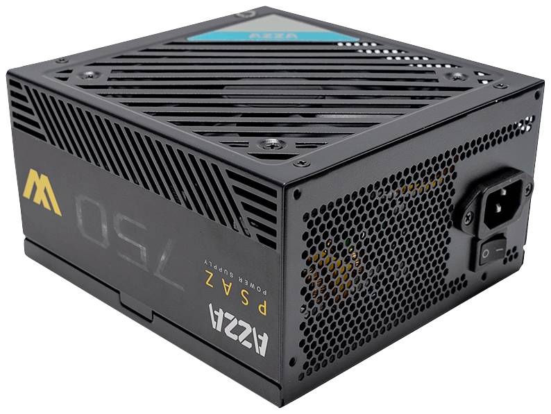 AZZA Netzteil 750W ATX 80 Plus Bronze 120mm Schwarz Multimedia-Technik Netzteile PC