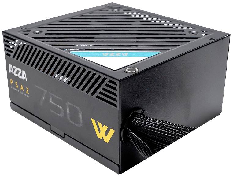 AZZA Netzteil 750W ATX 80 Plus Bronze 120mm Schwarz Multimedia-Technik Netzteile PC
