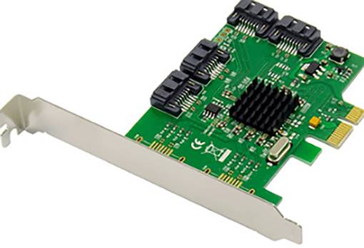 Dawicontrol PCI Card PCI-e DC-614e RAID 4Kanal SATA6G Retail PCI-Express Karte PCIe