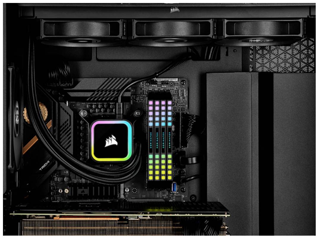 Corsair AF140 ELITE PC-Gehäuse-Lüfter Schwarz