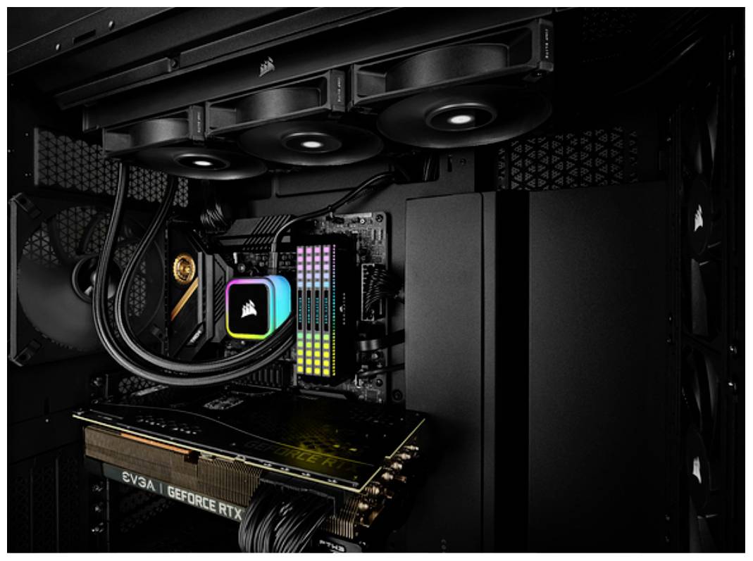 Corsair AF140 ELITE PC-Gehäuse-Lüfter Schwarz